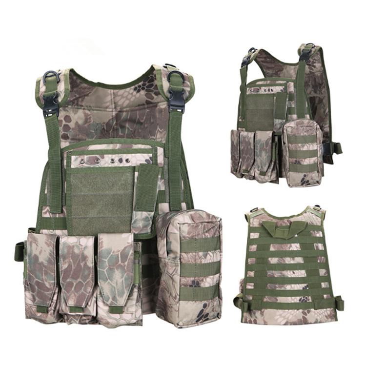 600D Special Forces Police Combat Army Military Tactical Molle Vest