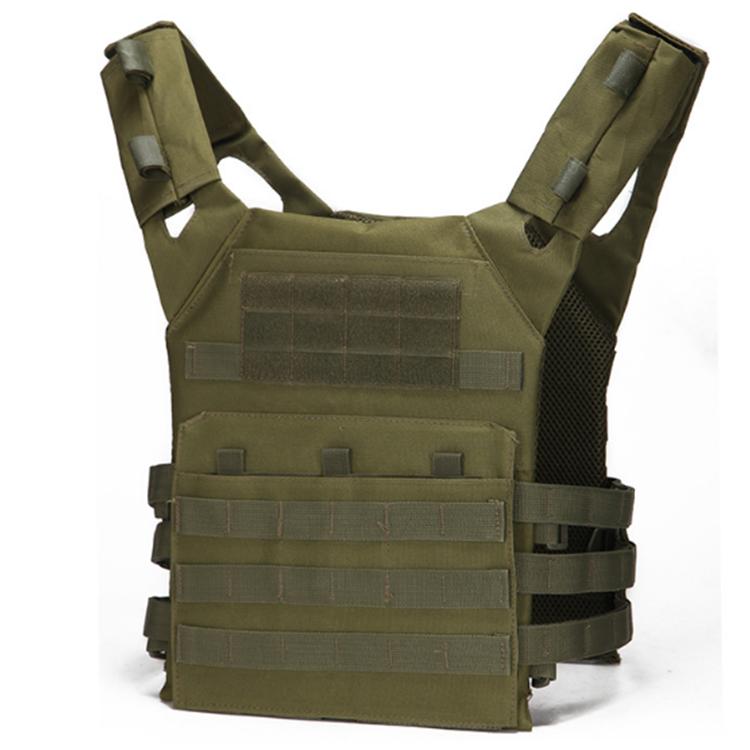 Black Oxford Military Tactical Vest for Outdoor Training or Hunting