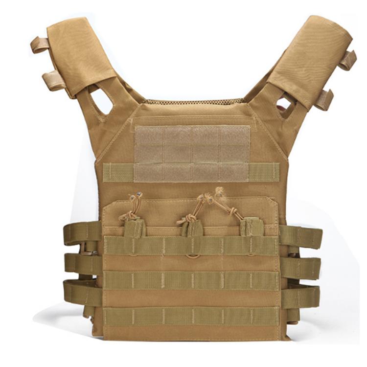 Black Oxford Military Tactical Vest for Outdoor Training or Hunting