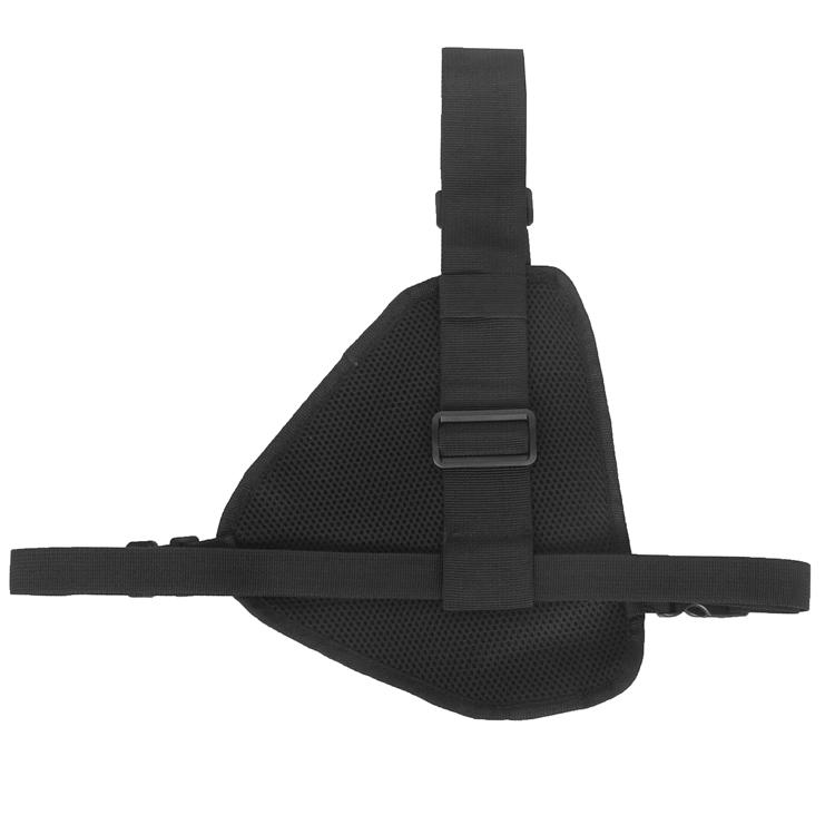 Men Women Adjustable Front Chest Radio Rig Vest Bag