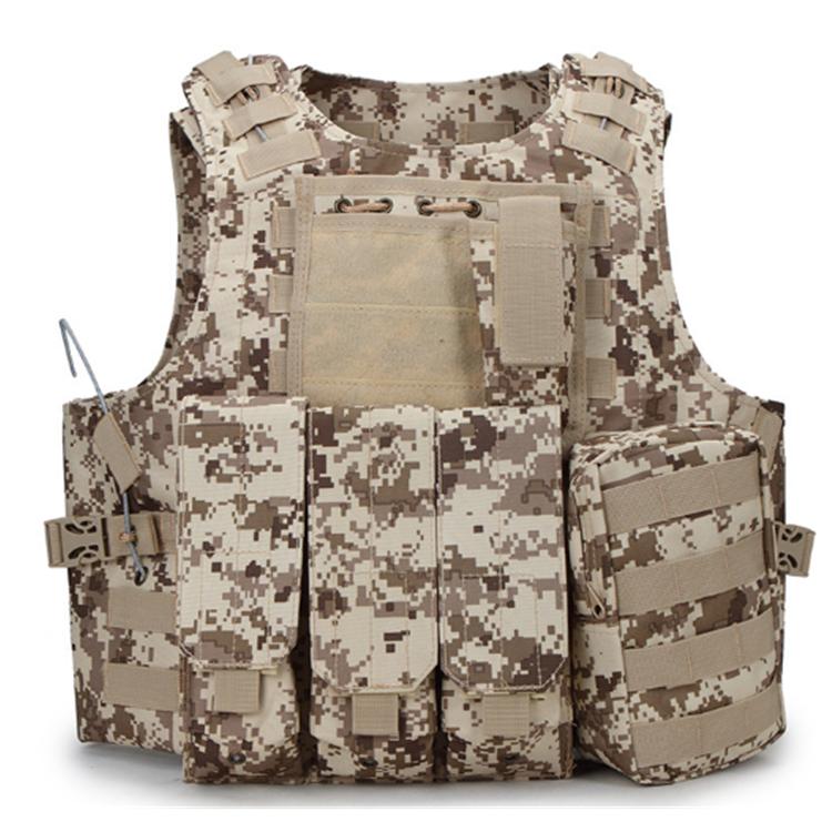 Multi-functional Outdoor Military Molle Tactical Vest for Special Forces Fought