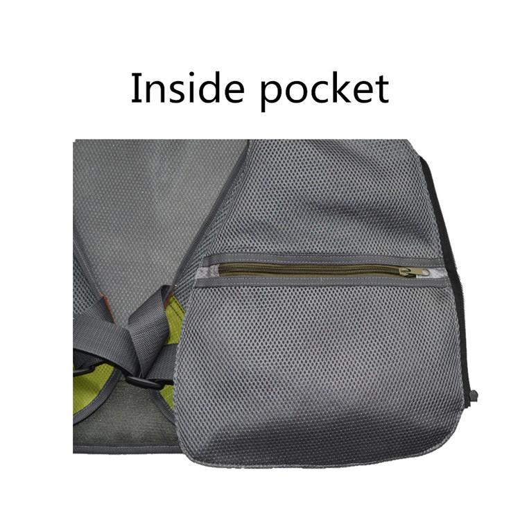 Outdoor Adjustable Size Cooler Fly Fishing Vest