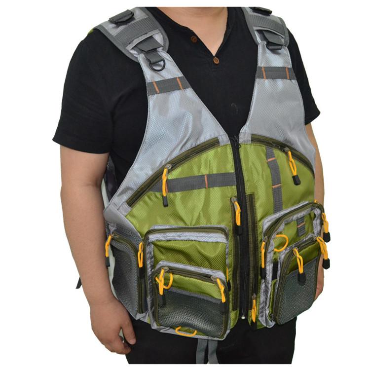 Outdoor Adjustable Size Fly Fishing Vest