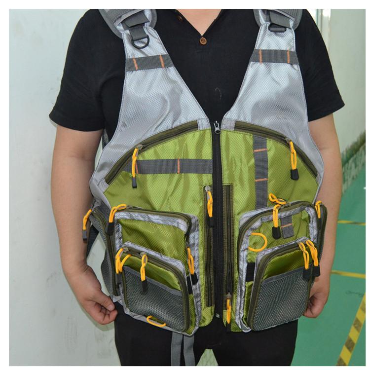 Outdoor Adjustable Size Fly Fishing Vest