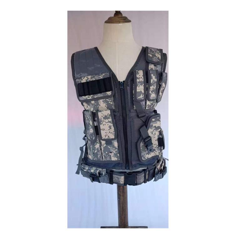 Outdoor Breathable Adjustable Military Army Combat Training Tactical Vest for Adult