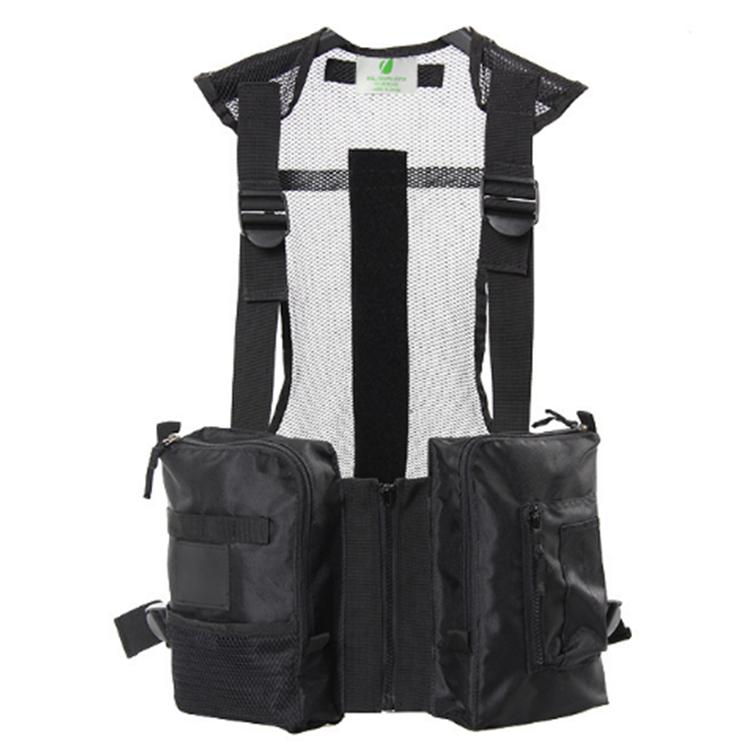 Outdoor black fishing vest