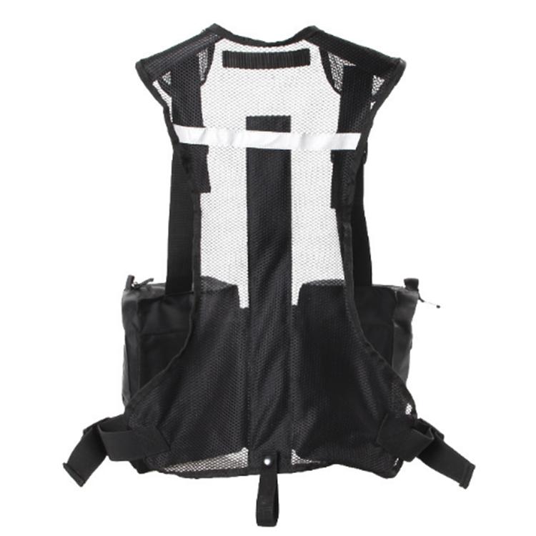 Outdoor black fishing vest