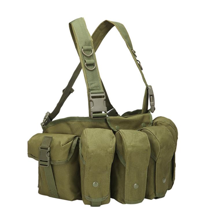 Waterproof Military Tactical Vest Chest Rig for Outdoor Training Hunting