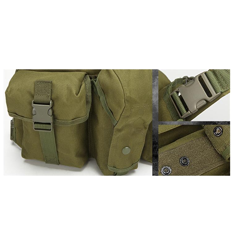 Waterproof Military Tactical Vest Chest Rig for Outdoor Training Hunting