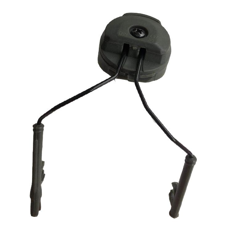 2pcs Nylon Helmet ARC Rail Suspension Headset Support For Peltor Comtac