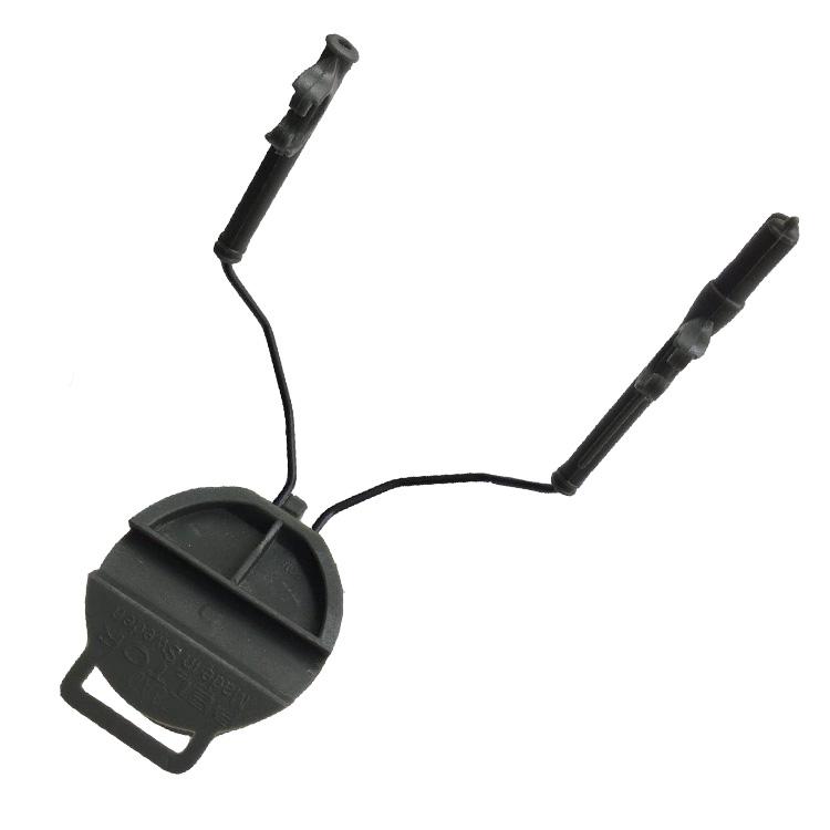 2pcs Nylon Helmet ARC Rail Suspension Headset Support For Peltor Comtac