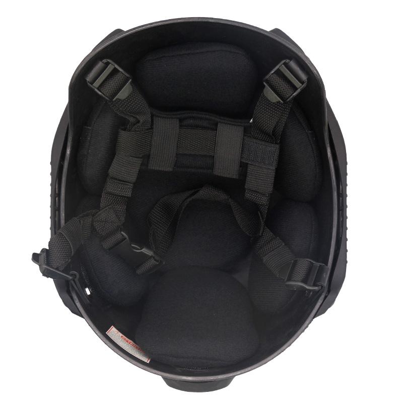Airsoft ABS PAINTBALL WOSPORT MICH2001TACTICAL HELMET BLACK