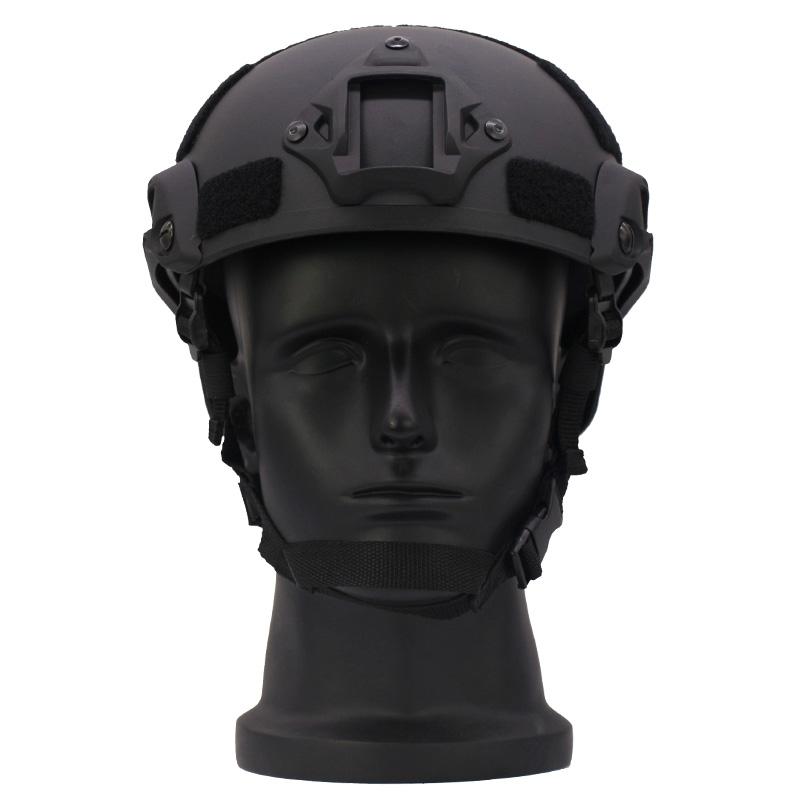 Airsoft ABS PAINTBALL WOSPORT MICH2001TACTICAL HELMET BLACK