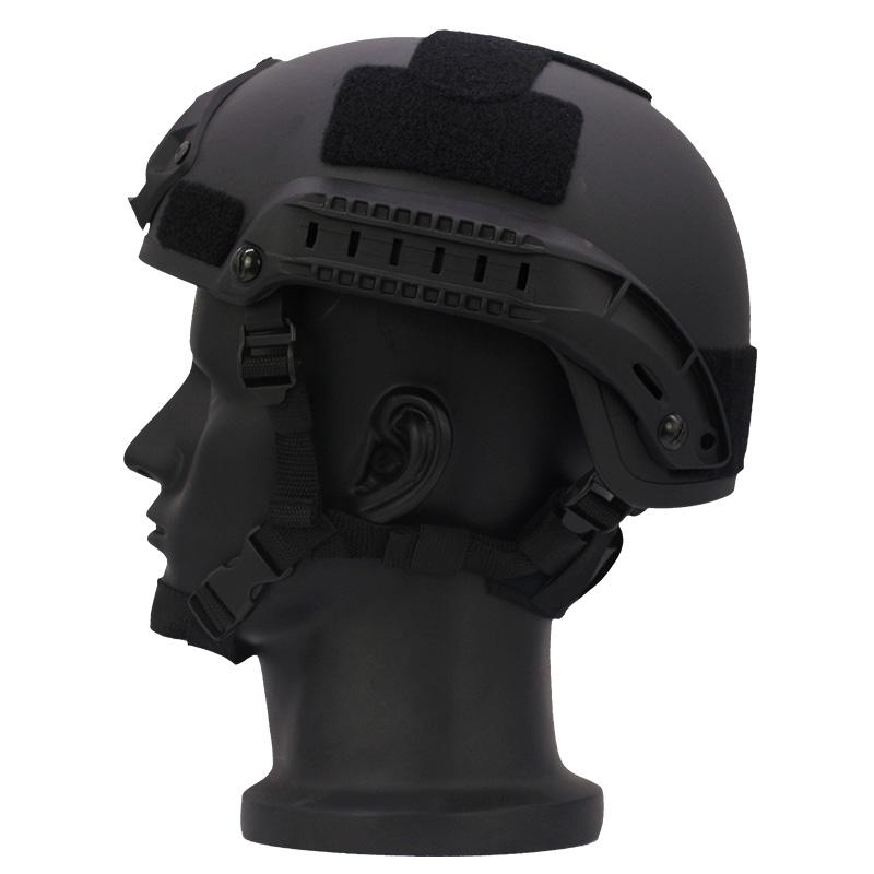 Airsoft ABS PAINTBALL WOSPORT MICH2001TACTICAL HELMET BLACK