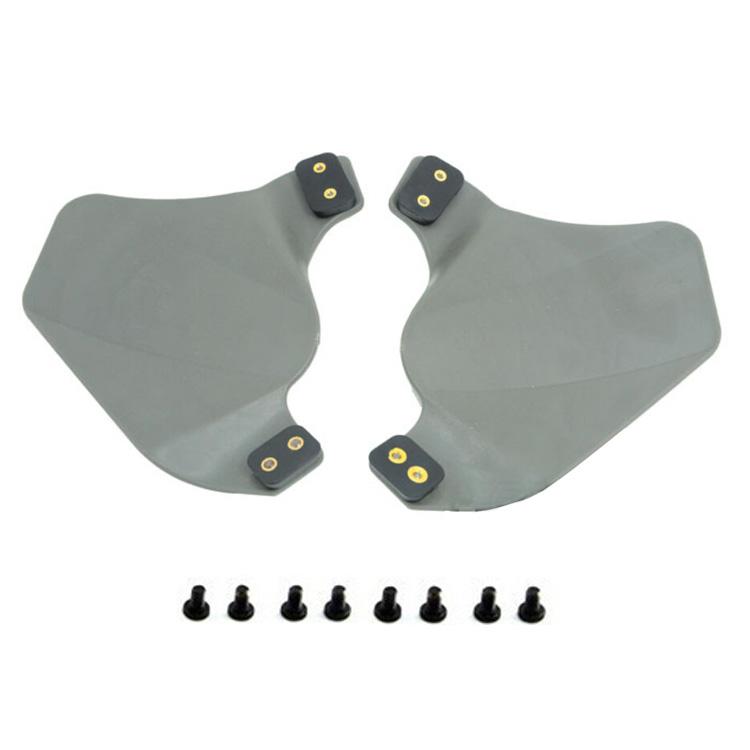 Side Cover for FAST Helmet Rail Airsoft Military Tactical  Soft Rubber Material Two Ear Protection Covers