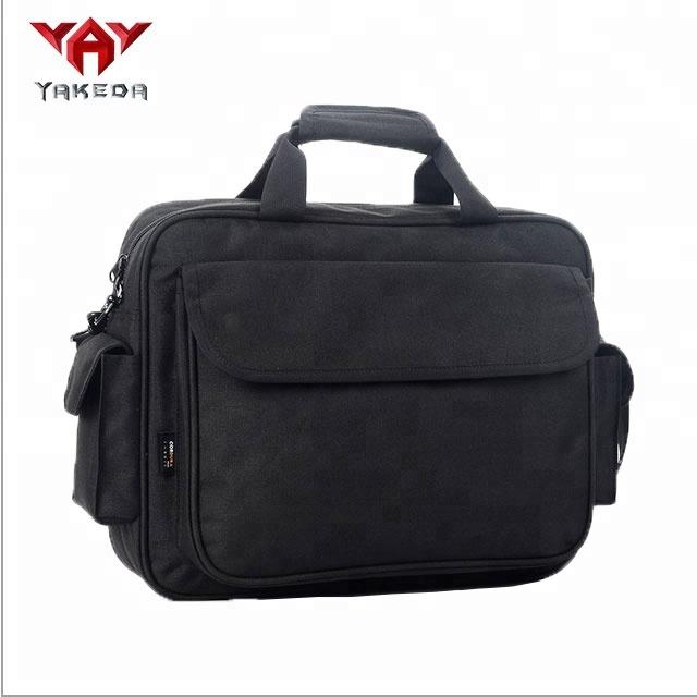 Yakeda waterproof 16inch 15inch nylon portable carrying casse laptop shoulder bags military tactical briefcase