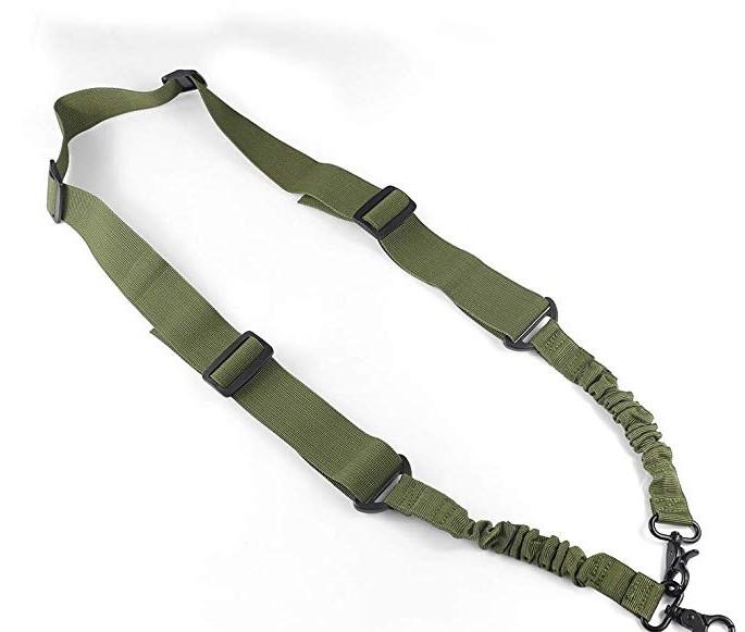 2 Point Rifle Sling/Gun Sling Adjustable Shoulder Strap with Metal Hook