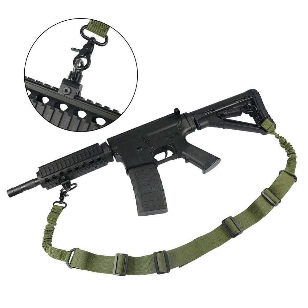 2 Point Rifle Sling/Gun Sling Adjustable Shoulder Strap with Metal Hook