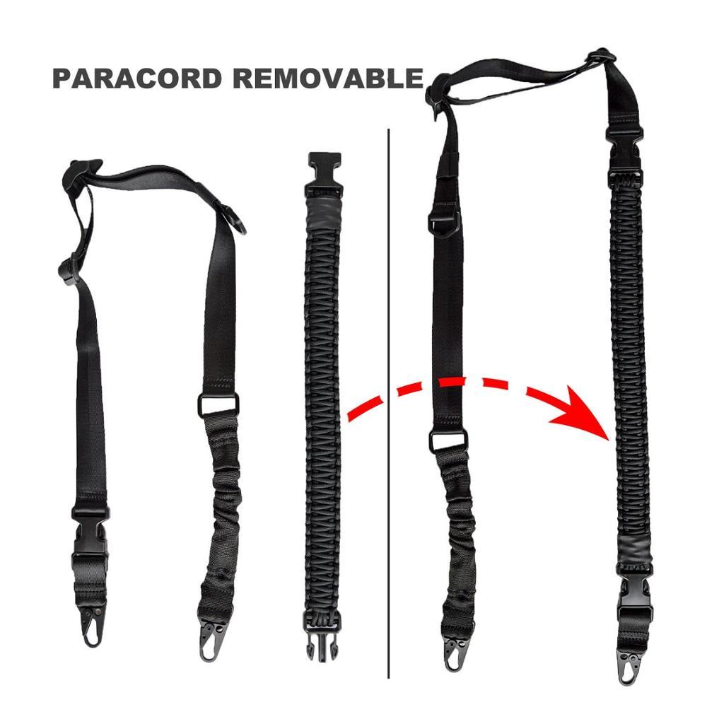 2 Point Wide Military Combat Gun Sling with Mash Hook Rifle gunSling Made in China