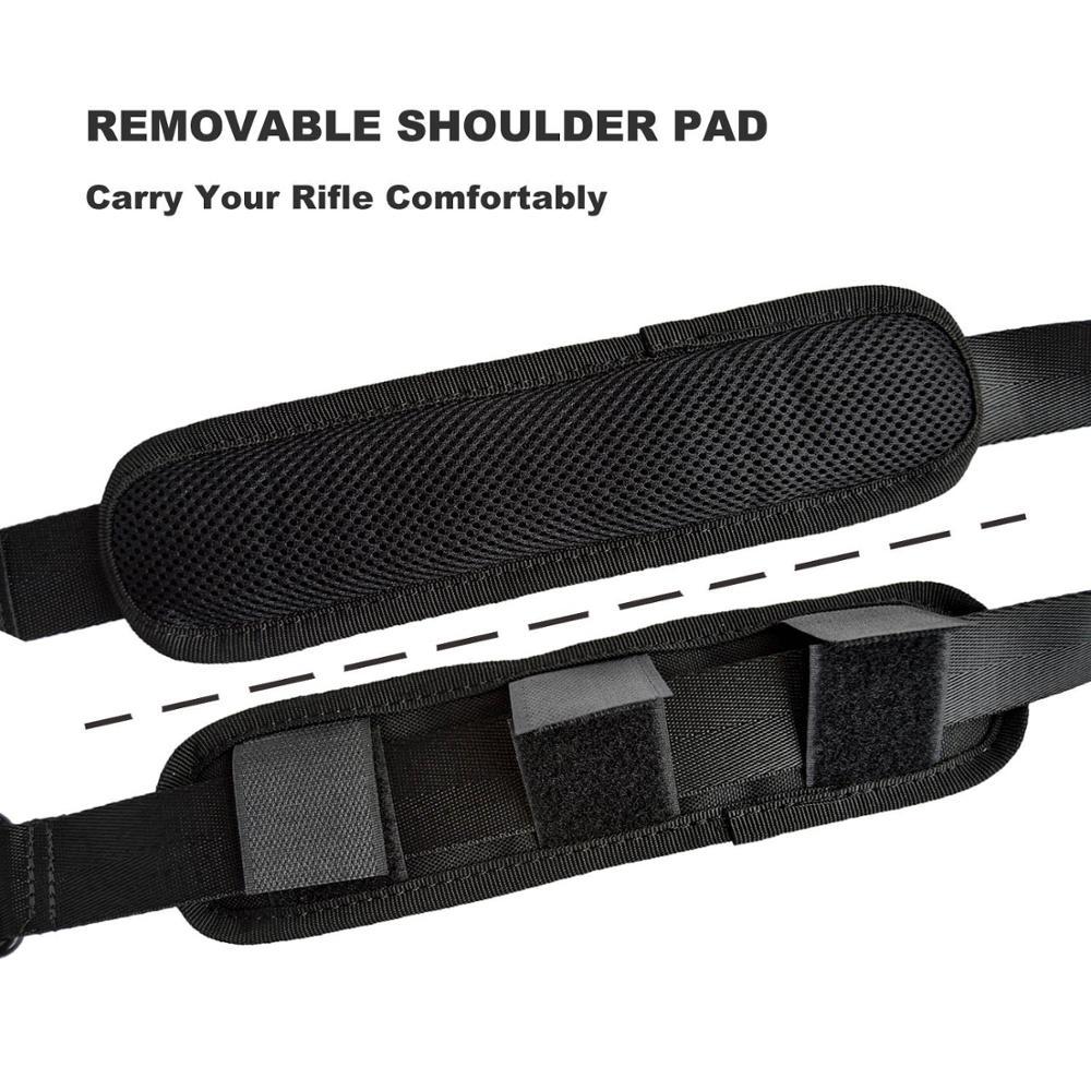 2 Point Wide Military Combat Gun Sling with Mash Hook Rifle gunSling Made in China