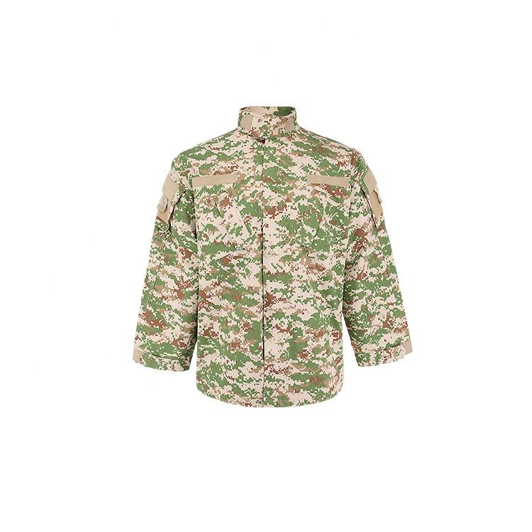 Army Military Soldier  Ripstop Twill Fabric Camouflage ACU Uniform