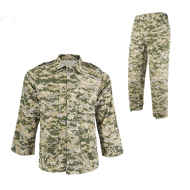 Customized British Army Camouflage Military Uniforms BDU Battle Dress Uniform