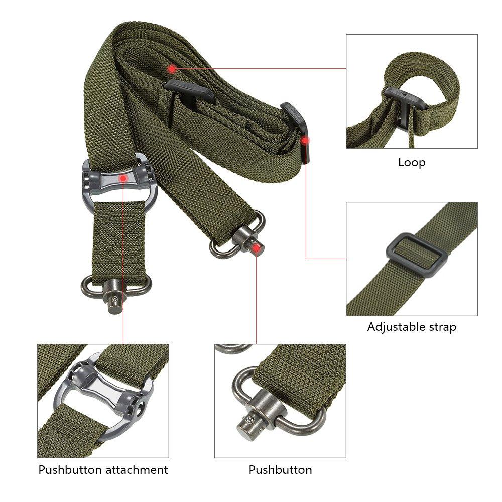 Military Tactical Safety Two Points Outdoor Belt