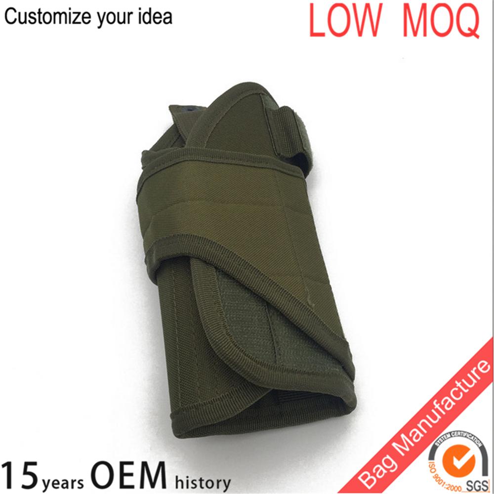 Tactical Adjustable MOLLE Waist belt Horizontal Handgun Holster