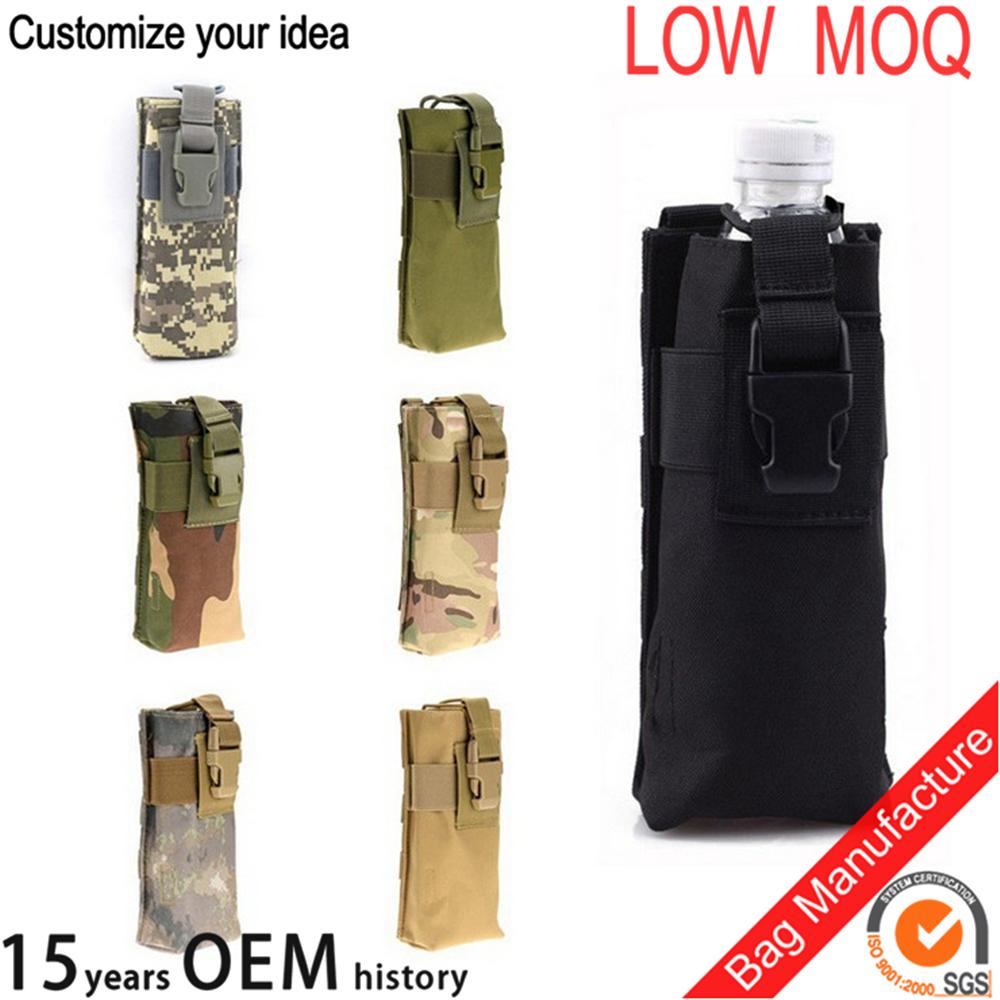 Tactical Assault Outdoor Cycling Travel Open Top Water Bottle Pouch Carry Bag