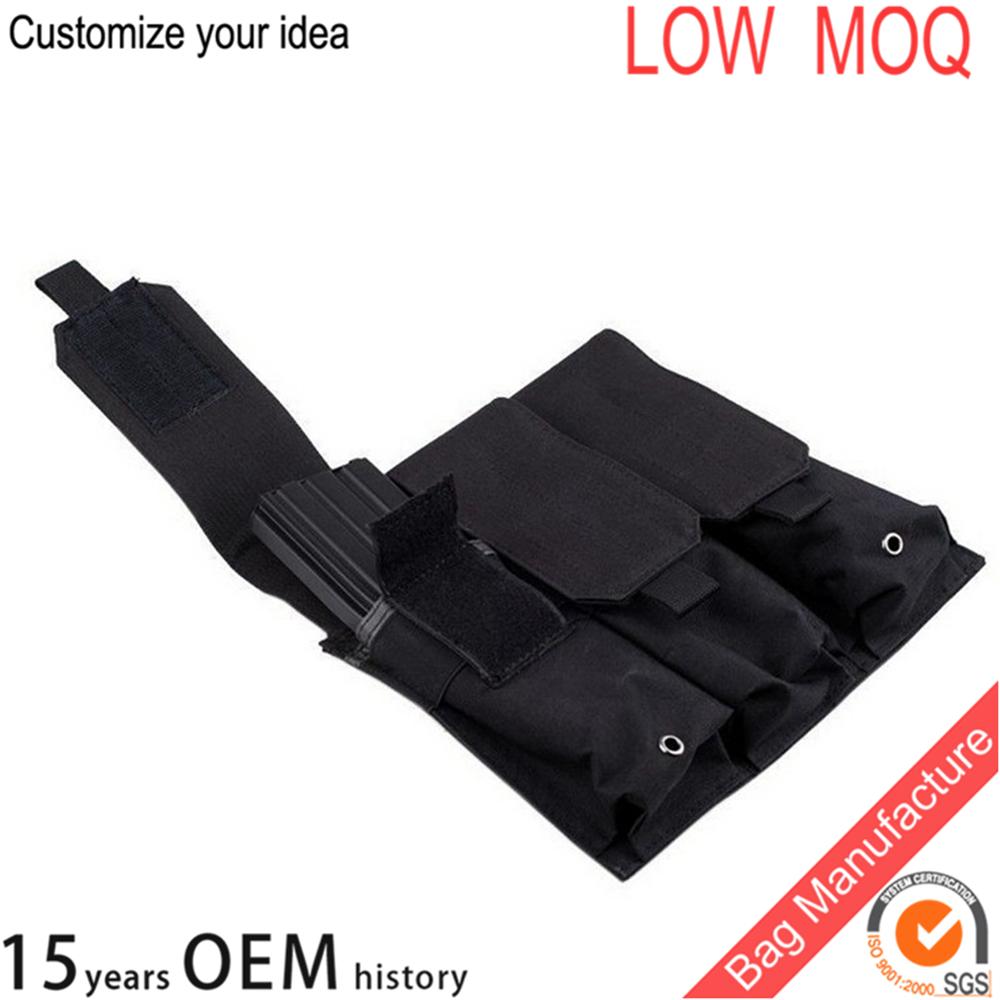 Tactical MOLLE Triple Magazine Pouch Holder For AR M4