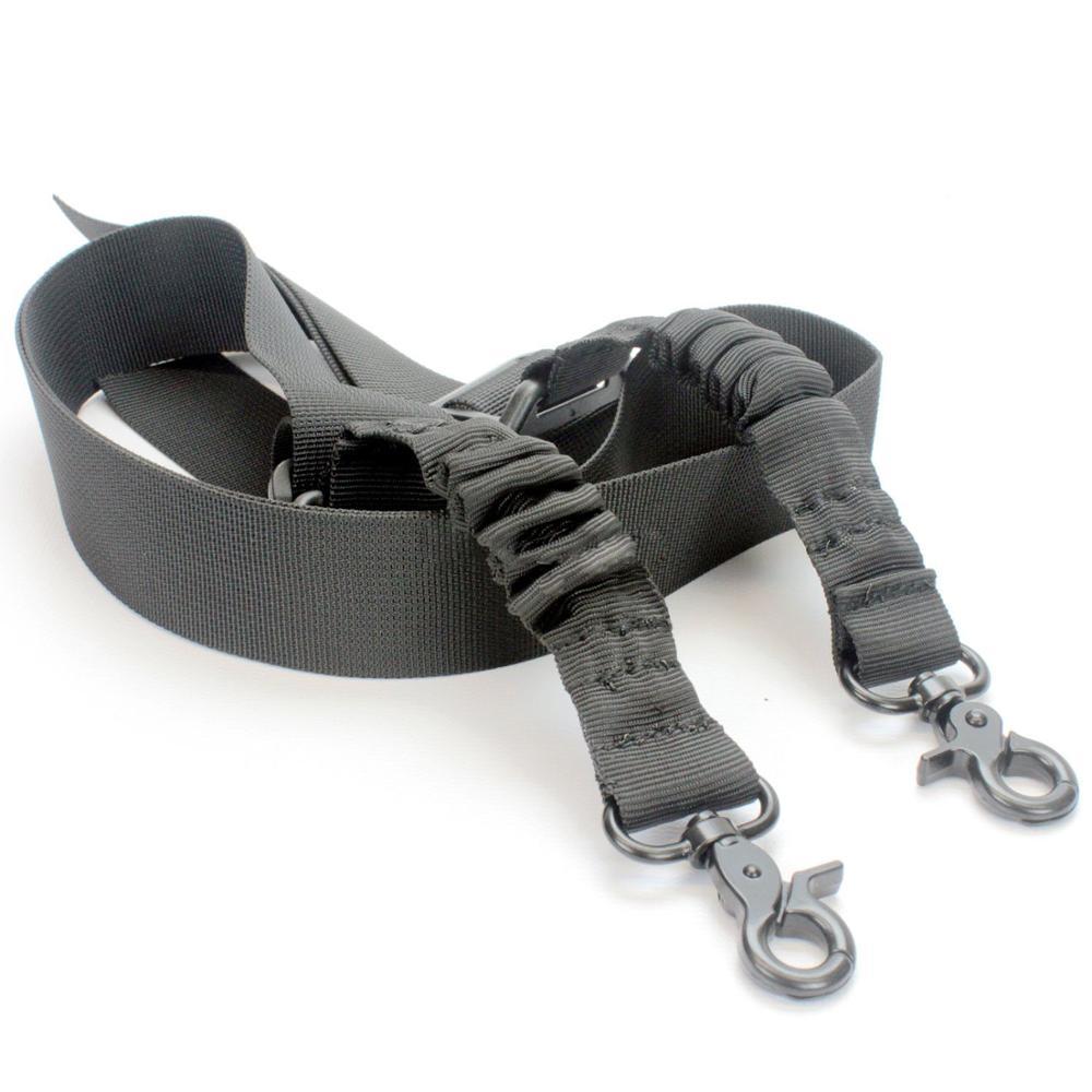 Two Point Rifle Sling Gun Shoulder Strap with Steel Clip + Lfetime Warranty