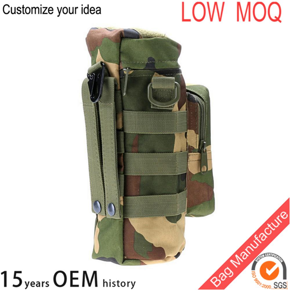waterproof Camouflage outdoor Tactical water bottle bag Pouch