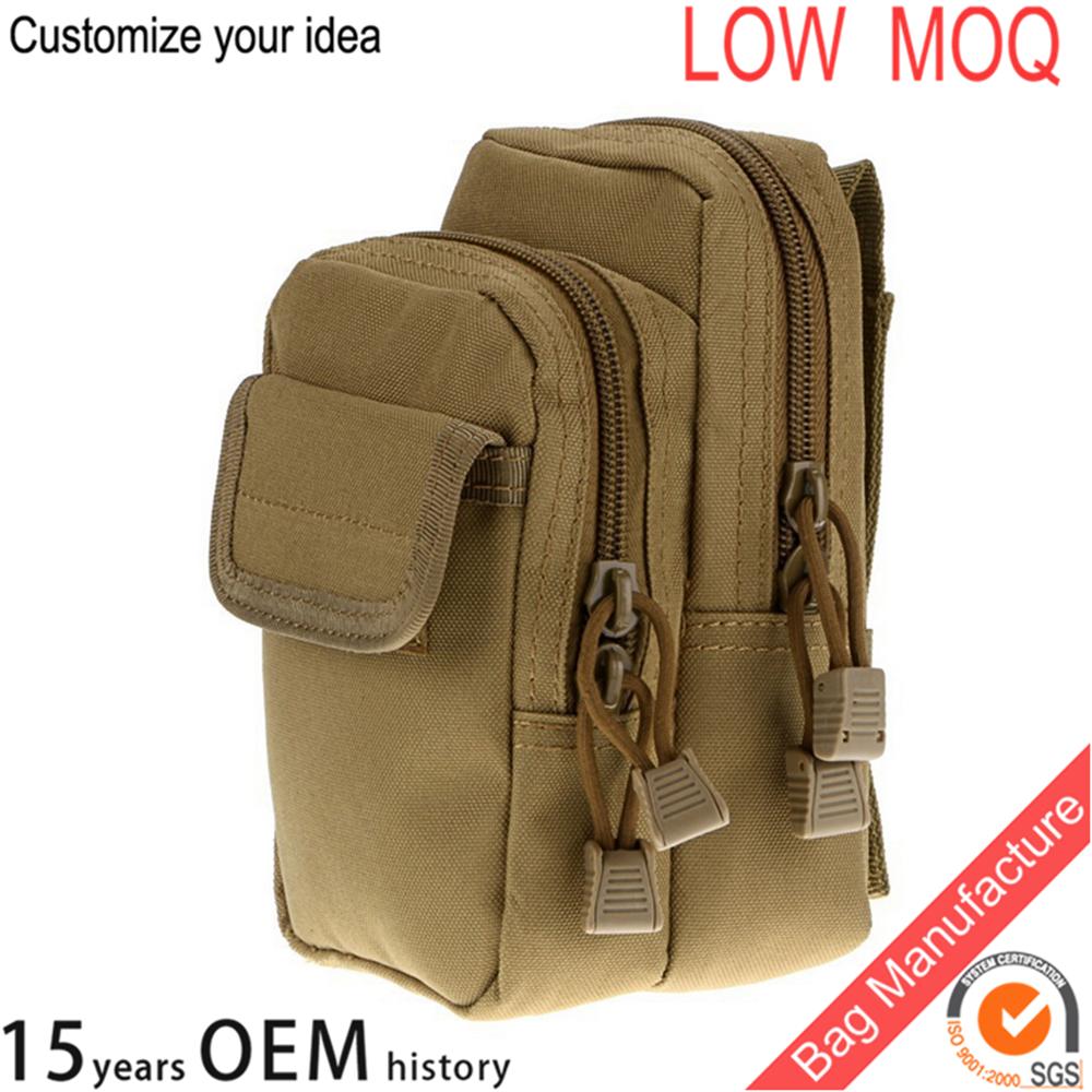 waterproof outdoor Military Molle Utility Tactical Belt phone Pouch Waist Bag