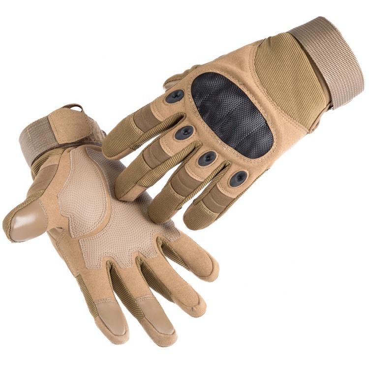 AYPOUTDOOR M L XL Carbon Fiber Military Army Full Finger Touch Screen Tactical Gloves for Men