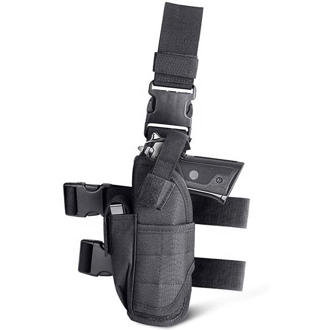 Adjustable Airsoft Gun Drop Thigh Holster, Military Tactical Gun Leg Holster