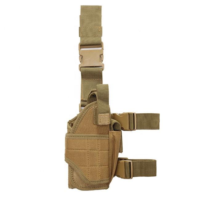 Camouflage Military Heavy Duty Nylon Police Security Tactical Army Leg Gun Holster
