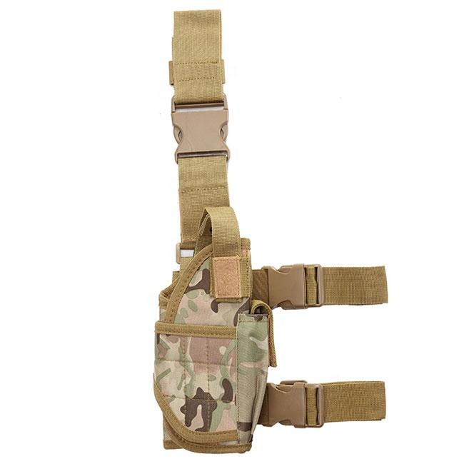 Camouflage Military Heavy Duty Nylon Police Security Tactical Army Leg Gun Holster