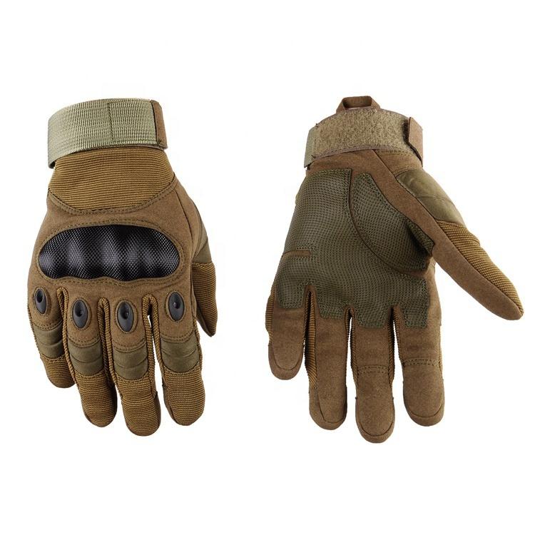 Durable Custom Outdoor Equipement Full Finger Custom Military Tactical Men Gloves