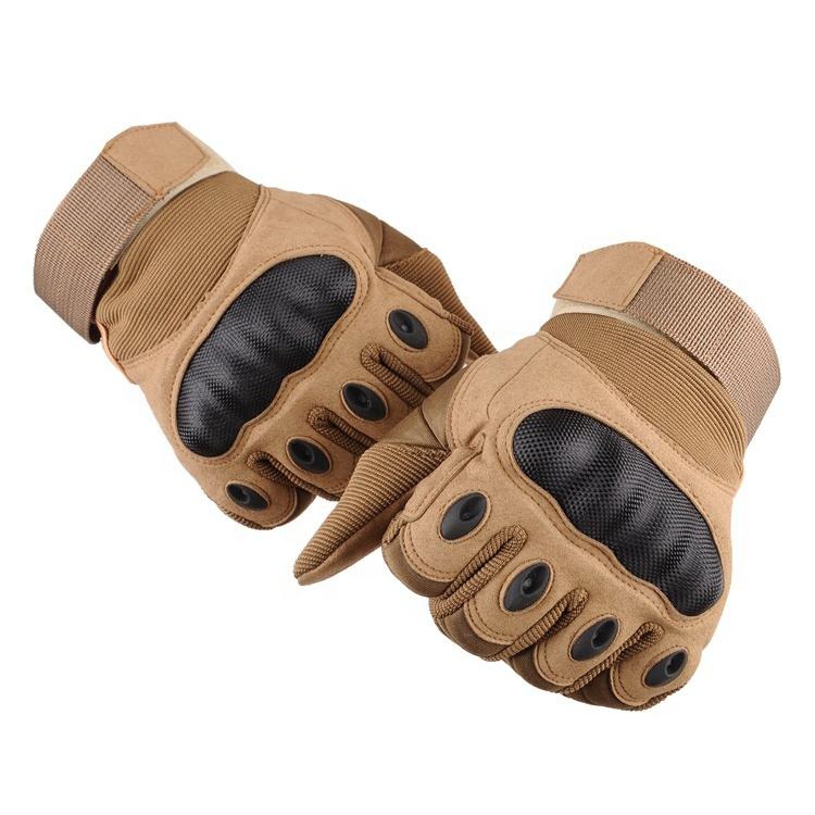 Durable Custom Outdoor Equipement Full Finger Custom Military Tactical Men Gloves