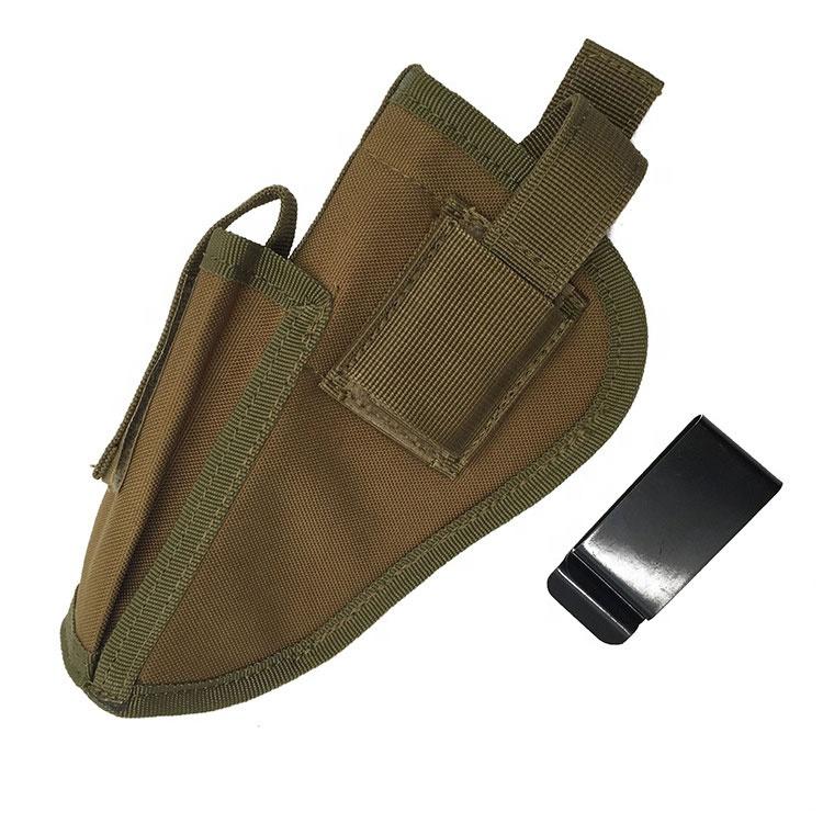 EDC Right Left Interchangeable Tactical Pistol Hand Gun Tactical Holster with Magazine Slot Holder