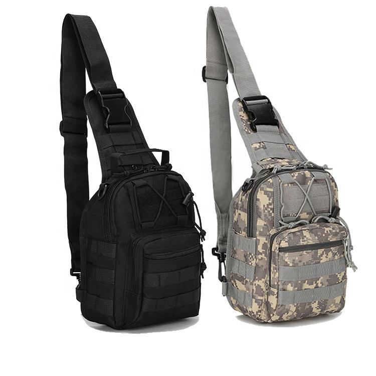 Outdoor Military Daypack Tactical Bag, Single Shoulder Messenger Bag, Tactical Chest Bag
