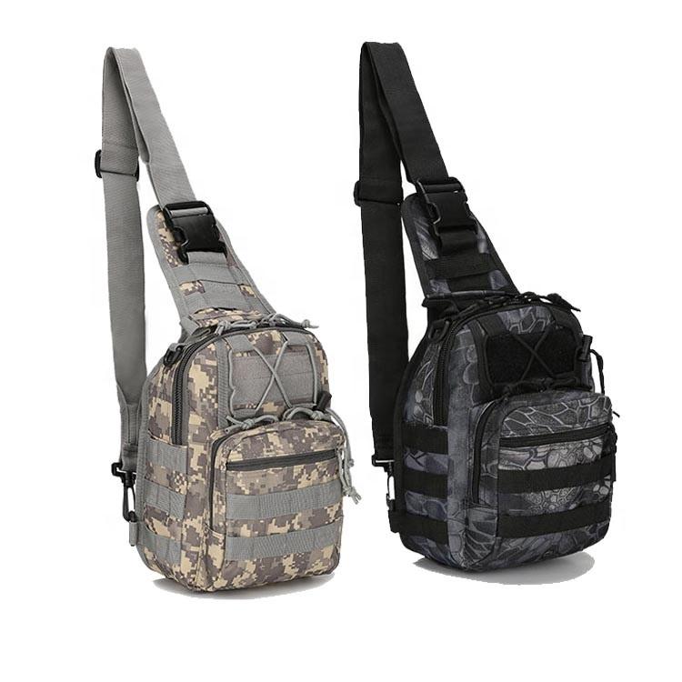 Outdoor Military Daypack Tactical Bag, Single Shoulder Messenger Bag, Tactical Chest Bag