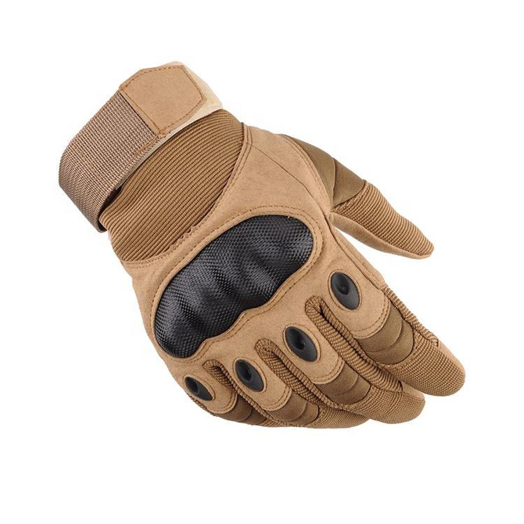 Outdoor Military Hard Knuckle Touch Screen Tactical Gloves Black Motorcycle Gloves