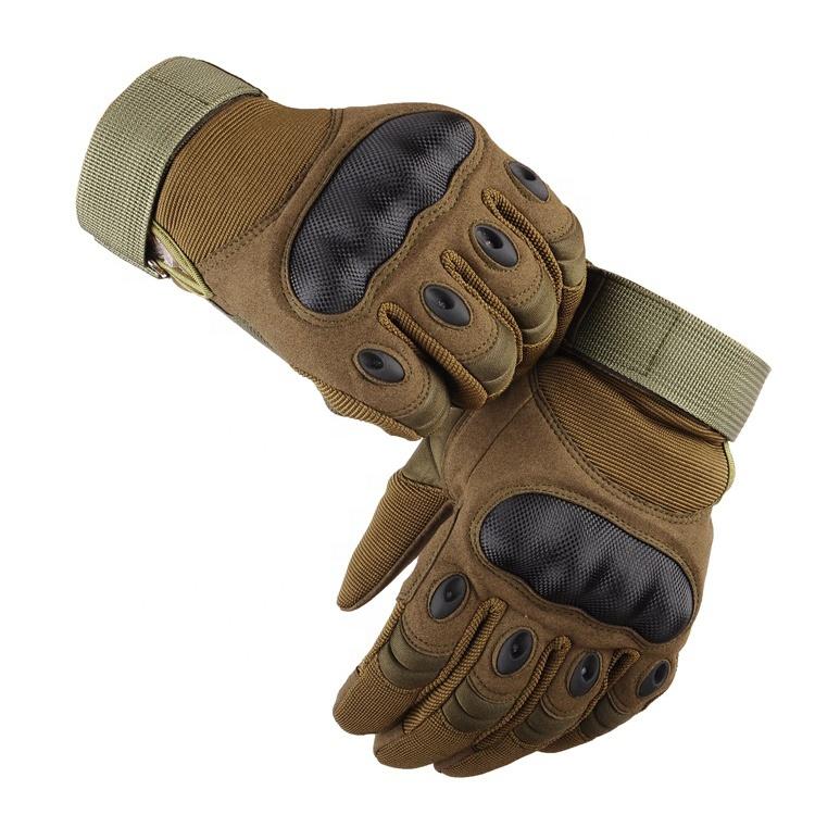 Outdoor Military Hard Knuckle Touch Screen Tactical Gloves Black Motorcycle Gloves