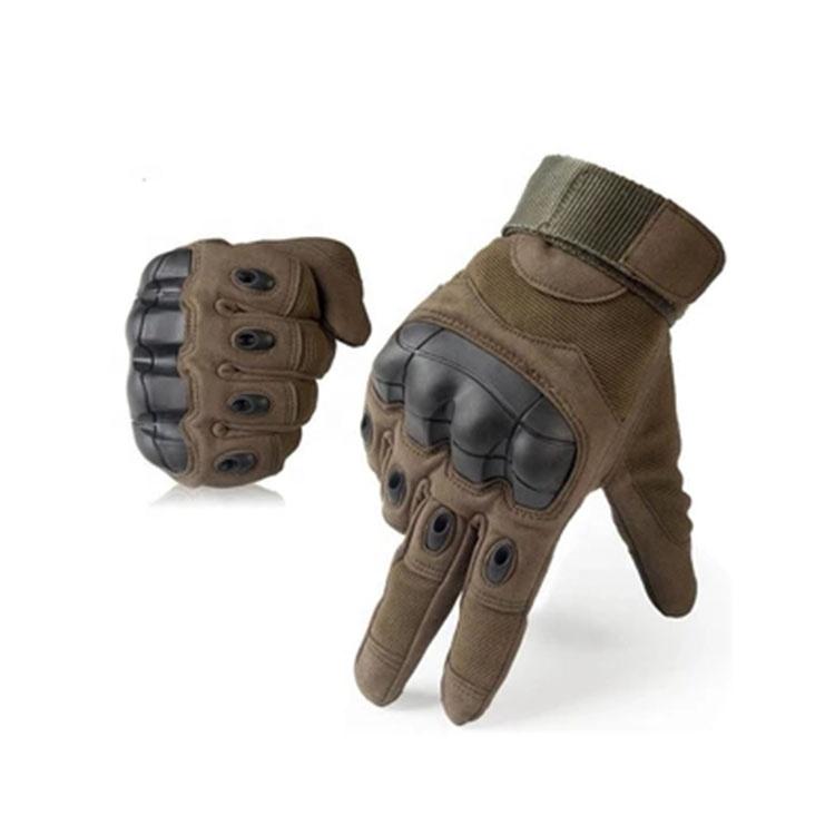 Outdoor Resistance Army Tactical Men Police Full Finger Military Gloves