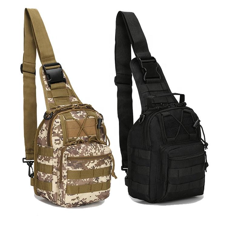 Tactical Molle Military Sling Daypack Small Messenger Sport Bag for Hunting Camping