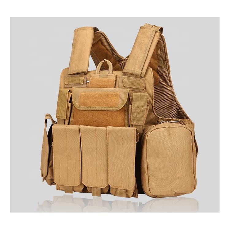 Wholesale 900D Outdoor Police Military Molle Custom Combat Black Tactical Vest