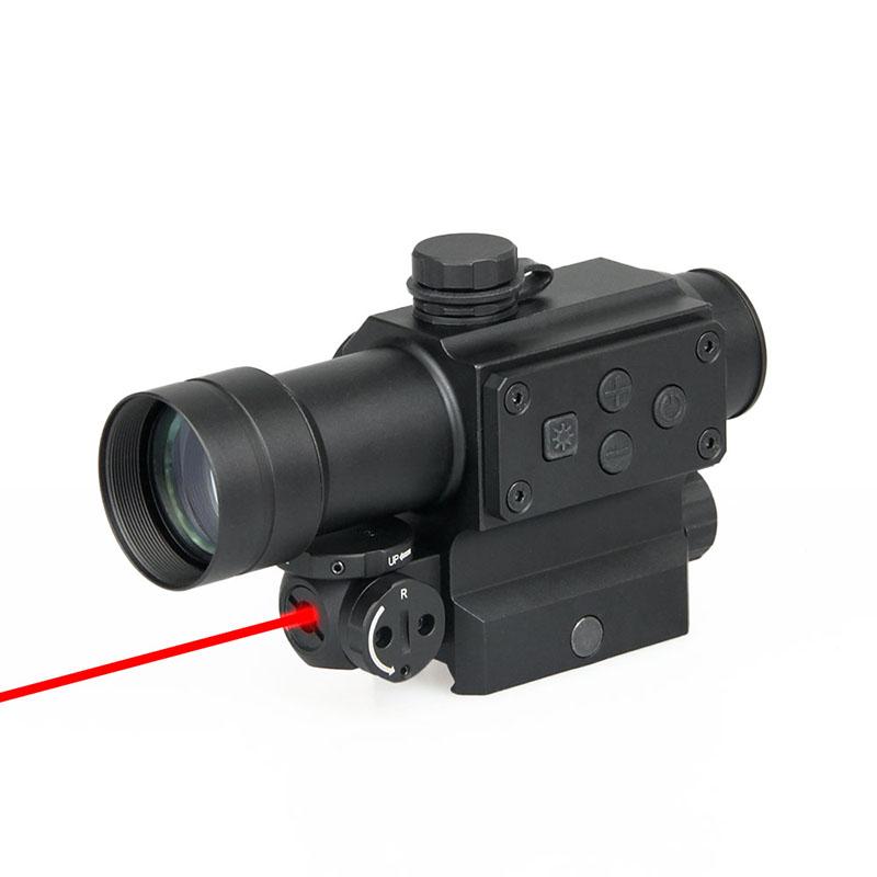 1X30mm Reflex Lens Red and green Dot Sight scope with laser HK2-0108