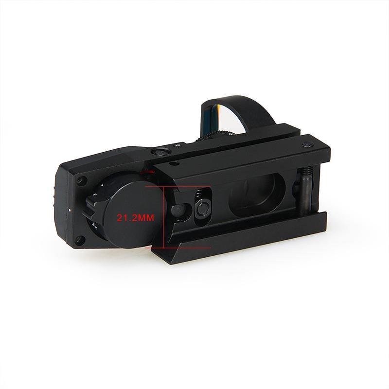 Gun 4 reticles red dot scope airsoft talctical hunting red dot reflex sight for rifle scopes HK2-0091A