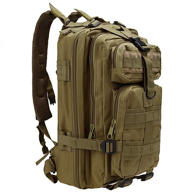 Camouflage Waterproof nylon army tactical molle military backpack